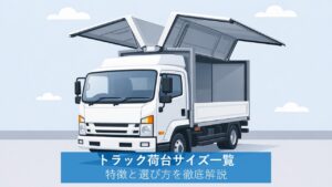 トラック荷台サイズ一覧｜特徴と選び方を徹底解説！